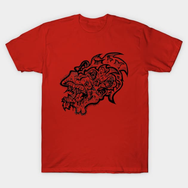 Abstract Creature Art T-Shirt by BigCandy540